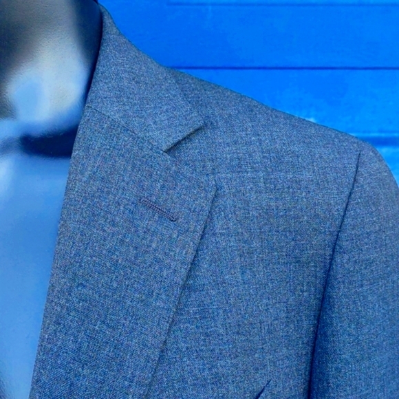 Suit Supply Men's Havana Patch Unlined Slim Cut Premium Blazer - Picture 14 of 16